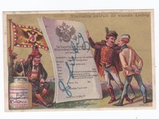 1 chromo Liebig passeport