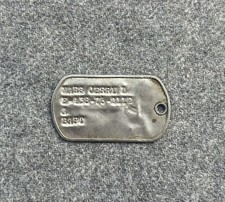 DOG TAG PLAQUE IDENTITÉ