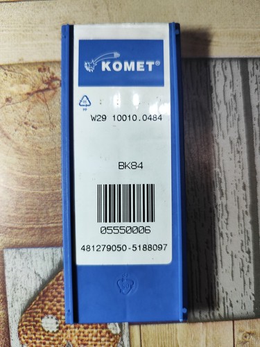 Plaquettes usinage komet w29 - komet,