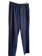 123 pantalon bleu marine fluide neuf  taille 38