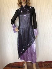 Robe Asiatique longue fendue