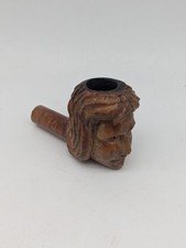 Pipe en Bois Sculpté, Tête, Visage, Everest