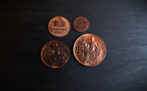Lot centimes dupuis 1900 1 - lot,