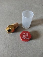 Gicleur DANFOSS 0,60 80°S Débit 0.60 USgal/h angle 80° Type S chaudière Fioul