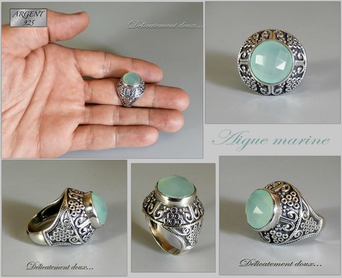 Superbe bague argent 925 - superbe, et