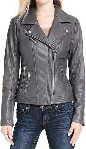Veste cuir agneau - veste, en