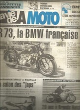 LA VIE DE LA MOTO N°259 MOTO MARC / ULTIMA / TRIPORTEUR VESPA / BMW R 73