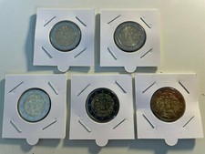 SERIE 5 ATELIERS X 2 EURO ALLEMAGNE 2013 TRAITE ELYSEE COMMEMORATIVE