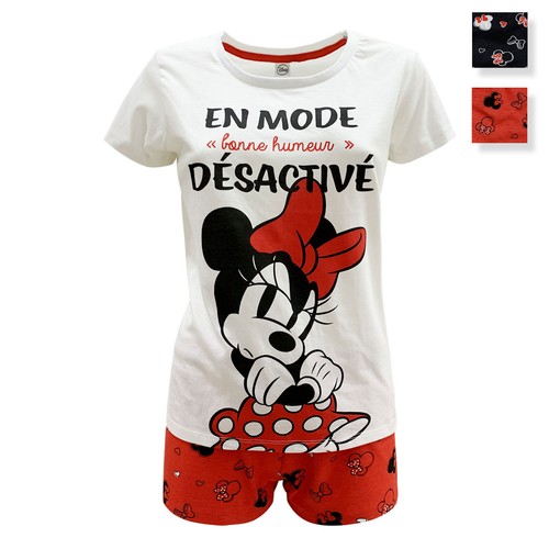 Pyjama court femme disney - femme,