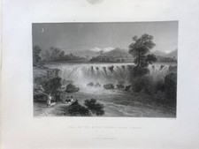 Fall of the river Cydrus, near