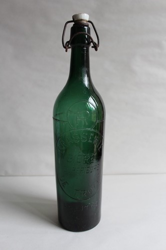 Ancienne bouteille verre - ancienne, en