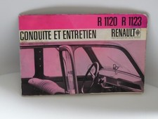 Manuel conduite et entretien