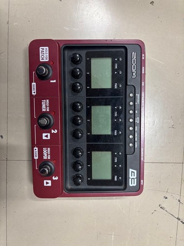 Zoom bass effect pedal - bass,