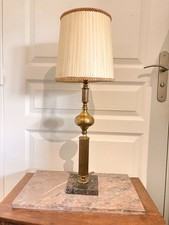 Lampe Marbre Colonne Bougeoir