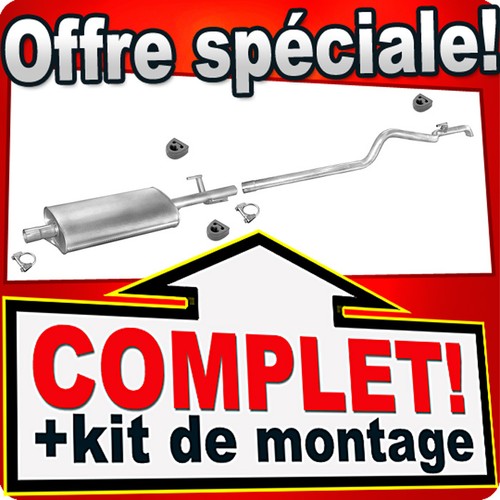échappement pour 2 - vw, lt