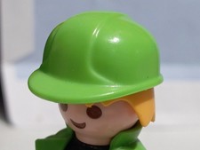 PLAYMOBIL CASQUE VERT OUVRIER