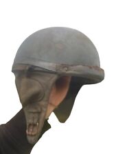 Casque Moto Bol Cuir Vintage Motocycliste Ancien 1930-1950