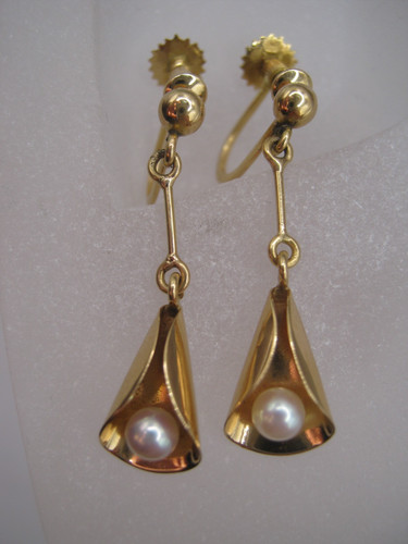 Boucles oreilles vintage - d’oreilles,