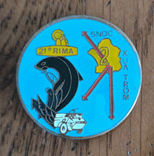 Insigne 21° Régiment Infanterie Marine / 2° Compagnie Fabrication Locale   /F109