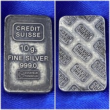 Lingot Argent Pur Banque
