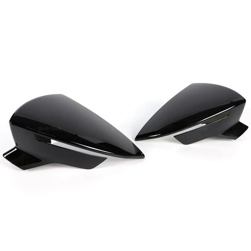 Coques cache rétroviseur - rétroviseur, noir