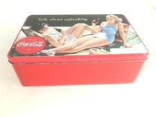 Boîte en métal ancienne collection Coca Cola Drink vintage