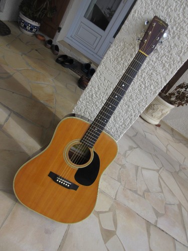 Guitare suzuki 120 - f-120, 1970s