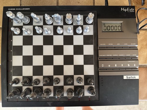Saitek mephisto chess - saitek,