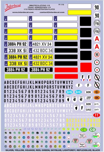 Plaques immatriculations