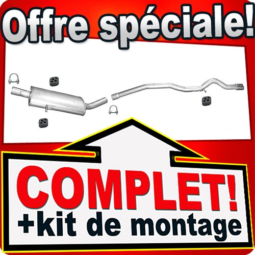 Ligne pot échappement pour - ligne,