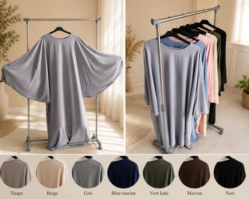 Abaya papillon manches