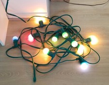 Guirlande guinguette , bistrot , vintage 10 lumières ( 10 m )