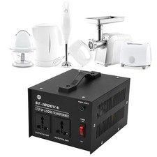 1000W Step Up Transformer Entrée Régulable 110V à 220V 220V à 110V