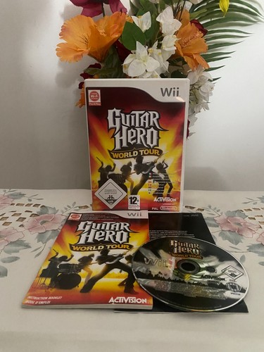 Jeu nintendo guitar hero - guitar,