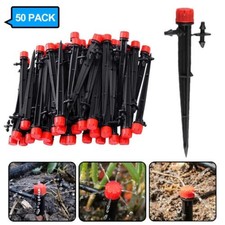 50/100x Système d'irrigation Jardin Goutteur Micro Goutte Plante Distributeur d'eau Set