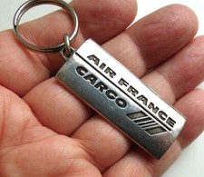 Porte clé Air France Cargo métal. Compagnie Aviation. Avion.