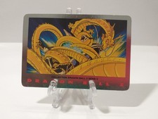 Carte Dragon Ball Z, Panini, VF, série 2. N°10 : Le dragon d'or, BE / LP.