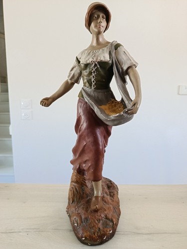Statue ancienne semeuse en - ancienne,