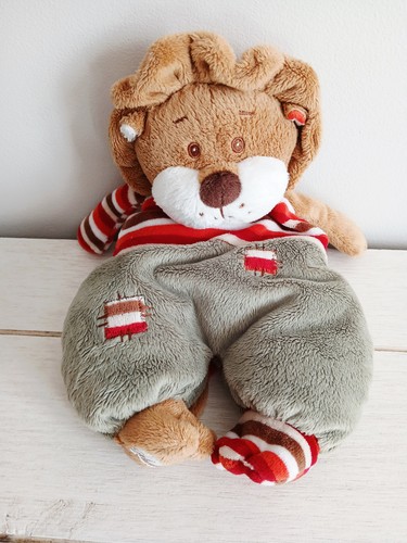 Bukowski doudou peluche lion