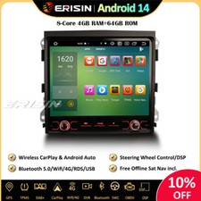 8-cœurs DAB+ Android 14 Autoradio GPS Wifi RDS CarPlay Navi for PORSCHE CAYENNE