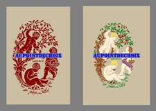 Point de croix Diagramme - Les