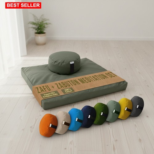 Meditation Cushion Mat Set