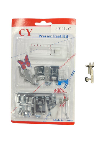 Piece presser feet kit for - feet,