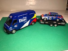 MASTER RENAULT ASSISTANCE RALLY  + REMORQUE 2 ESS MAISON + R8 G COUPE  -  1/43