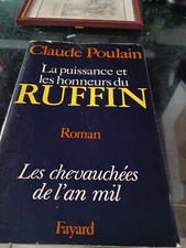 Livre roman Claude Poulain la
