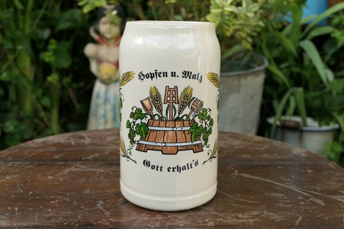 Ancienne chope biere hopfen - biere, 1l