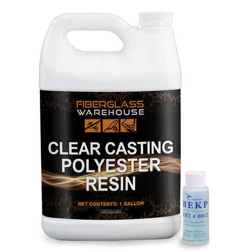 Polyester clear casting resin - casting,
