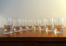 8 verres gobelets cristal Daum