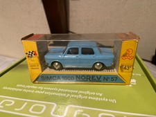 NOREV PLASTIQUE ANCIENNE BOITE SIMCA 1000 -1/43-IDEM PAYA RICO