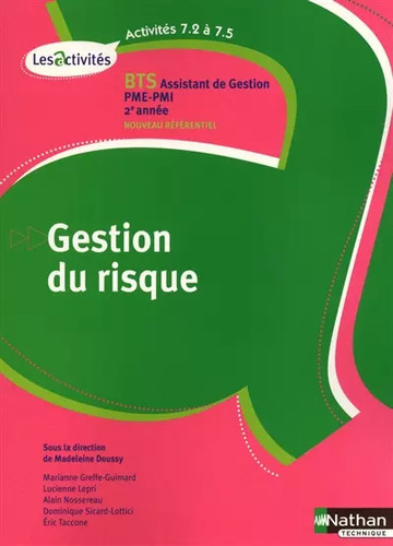 Gestion risque bts - gestion,